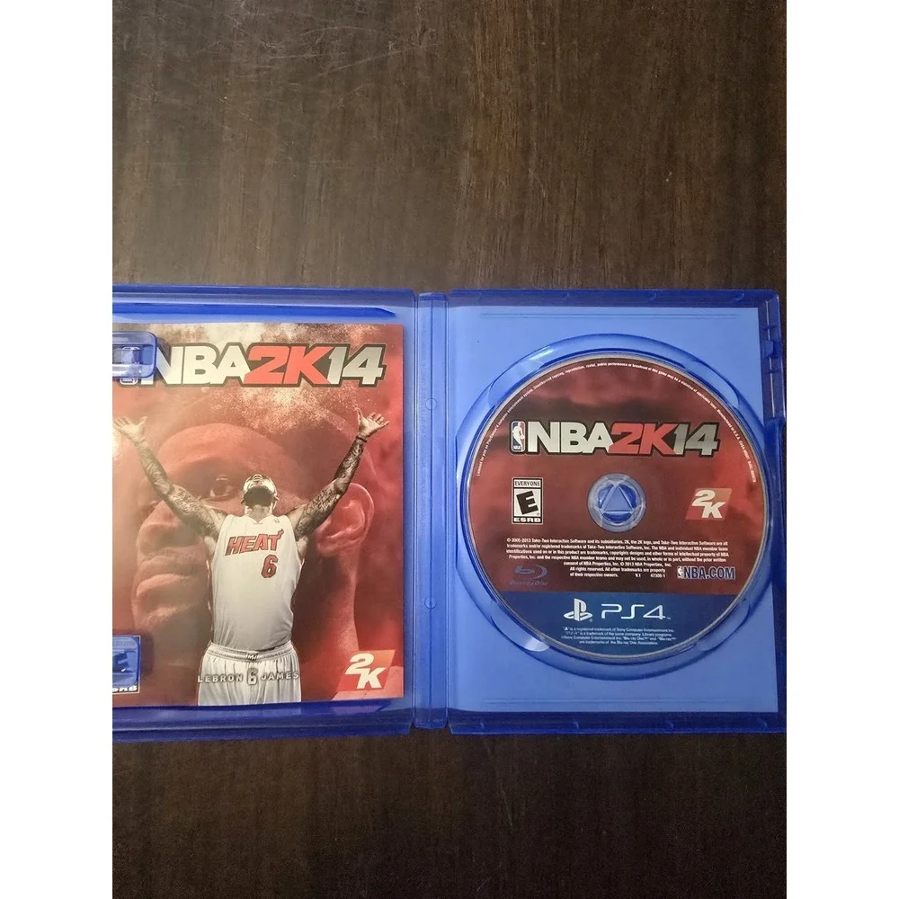 NBA 2K14 PS4 Game CIB Sony PlayStation 4 Complete W/ Manual Lebron James‎